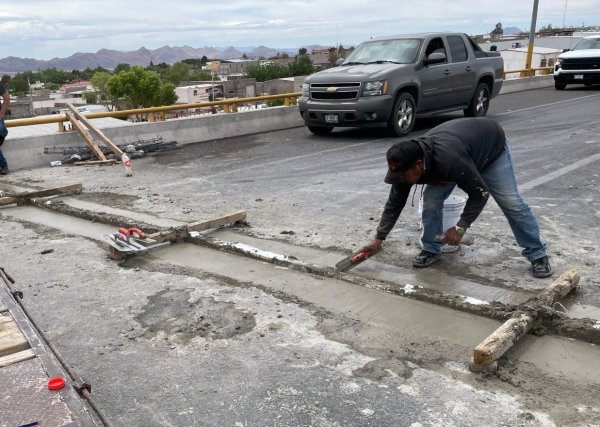 Concluye SCOP mantenimiento estructural en puente del tramo Chihuahua-Sacramento