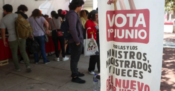 Ordena INE a morenista retirar pintas de bardas para llamar al voto en la elección judicial