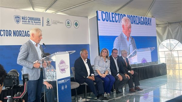 Inaugura Maru Colector Norzagaray en Juárez