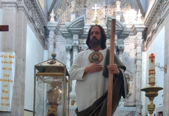 Arriban a Catedral reliquias de San Judas Tadeo