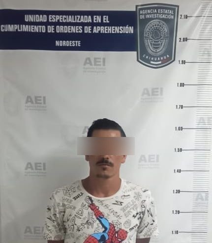 Detiene AEI a masculino por ejercer violencia familiar contra mujer en Chihuahua