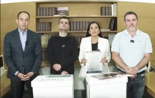 Presentan pruebas del fraude de la elección judicial