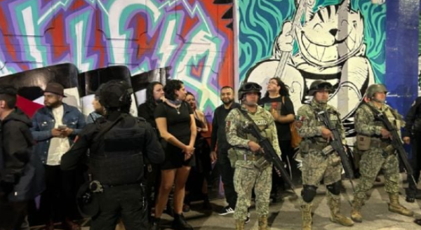 Ejército y policía desalojan concierto en el Multiforo Alicia; suspenden a mandos (video)
