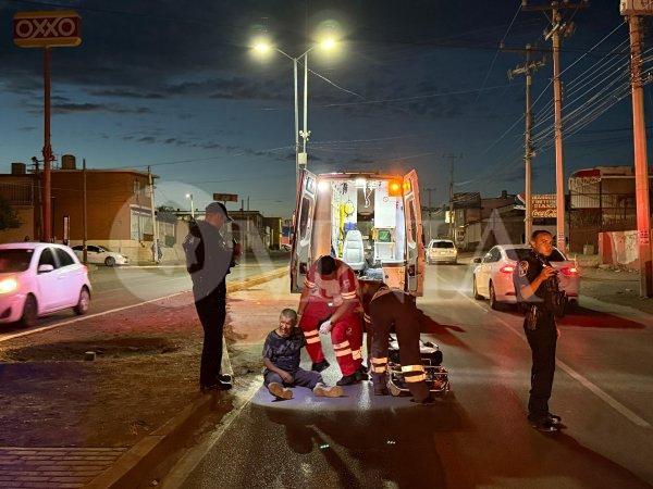 Arrollan a hombre ebrio y se dan a la fuga
