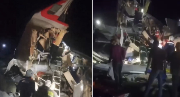 Al menos 7 muertos y decenas de heridos tras el derrumbe de un puente sobre un tren en Rusia (Video)
