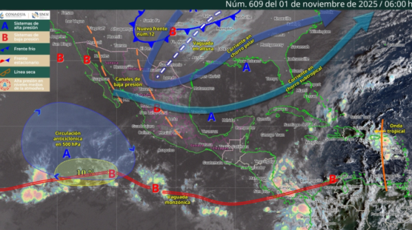 Clima hoy México: llega el frente frío 12 con lluvias, viento y descenso de temperatura este sábado