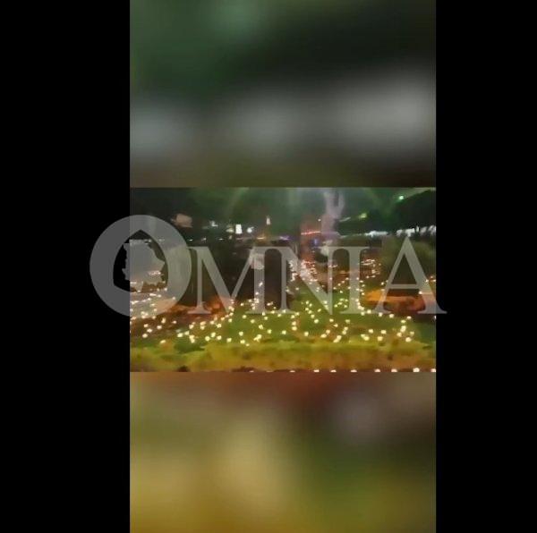 Video: Momento del atentado al alcalde de Uruapan.