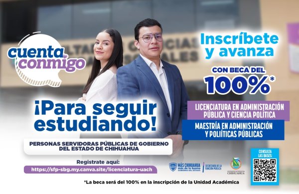 Convoca SFP a servidores públicos a cursar programas universitarios con beca completa