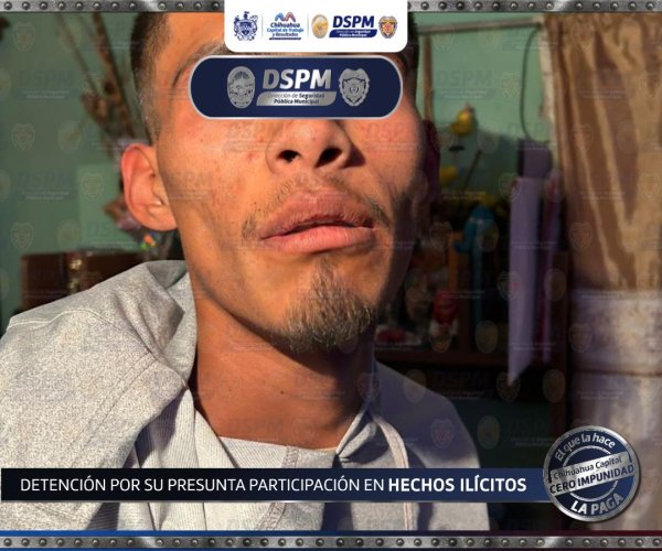 Detuvo Policía Municipal a hombre por tentativa de homicidio en colonia Valle Ejidal