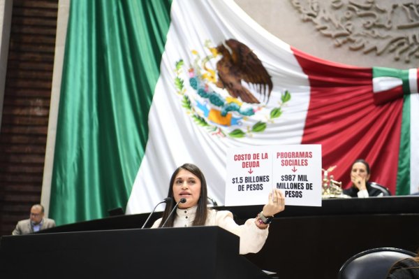 Morena aprobó un Presupuesto con más deuda y abandono a municipios, salud, seguridad y campo: Diputada González Alonso