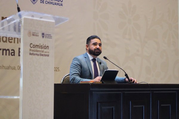 Defensa total de Soberanía de Chihuahua y segunda vuelta en el 27, plantea Francisco Sánchez en reforma electoral