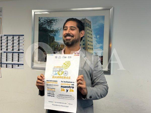 Invita Municipio a la carrera KMS Sin Barreras