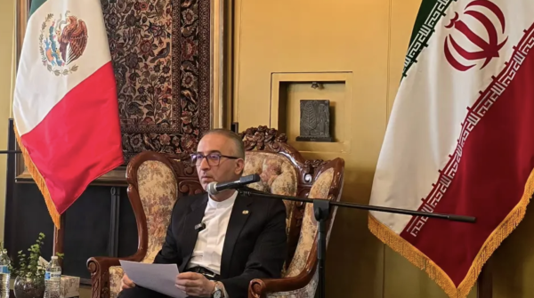 Embajador de Irán acusa a Israel de querer destruir la amistad con México