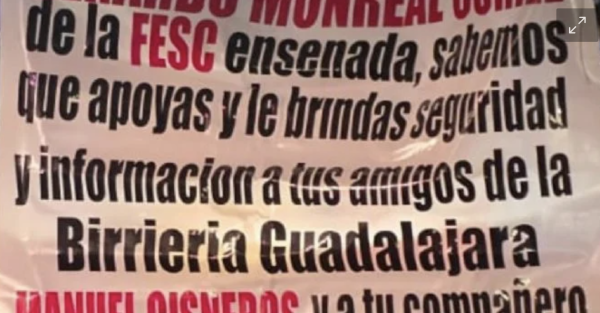 En menos de 24 horas, dejan 4 narcomantas en Ensenada, BC; mencionan a Manuel Cisneros