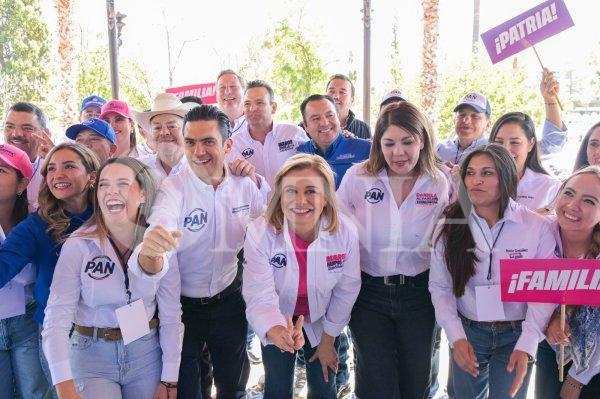 Se amenaza la patria, la familia y la libertad, mientras que en Chihuahua las defendemos: Maru Campos