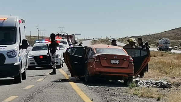Accidente en la carretera Chihuahua–Juárez deja tres muertos y cuatro heridos