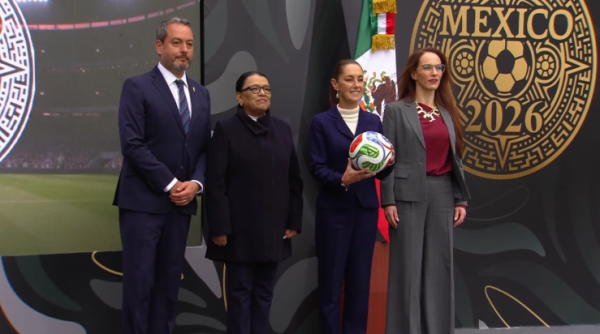 Sheinbaum anuncia acciones para el Mundial 2026; espera derrama de 3,000 millones de dólares
