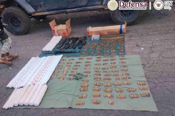 Detienen a 5 personas en el marco de las acciones por el Plan Michoacán; aseguran armas y drogas