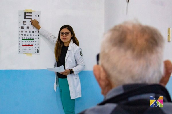 Realizan jornada de Salud Visual en Meoqui