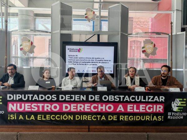 Piden que Congreso cumpla con elección directa de regidores en elección 2027