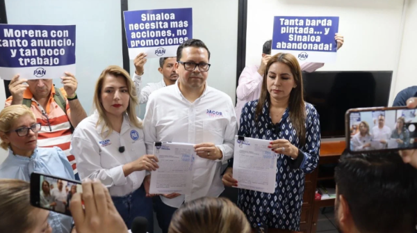 PAN acusa a la senadora morenista Imelda Castro de realizar actos anticipados de campaña