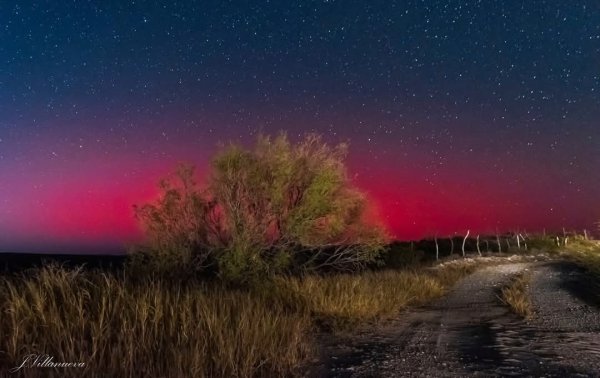 Así se vieron las auroras boreales en Chihuahua y distintas entidades de México