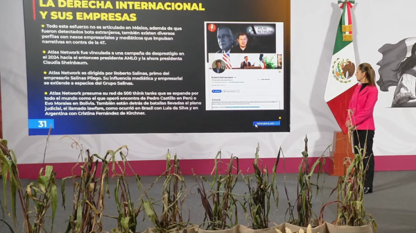 Sheinbaum acusa que marcha de la Generación Z es financiada por la derecha internacional