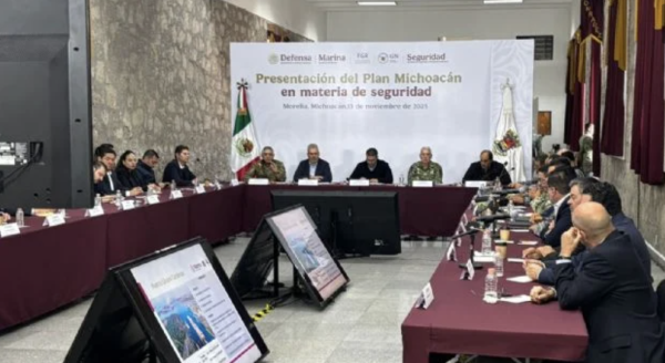Operativo Paricutín: Harfuch presenta plan de seguridad en Morelia