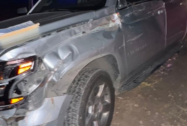 Confirma senador Mario Vázquez que él y su equipo están bien tras accidente en carretera