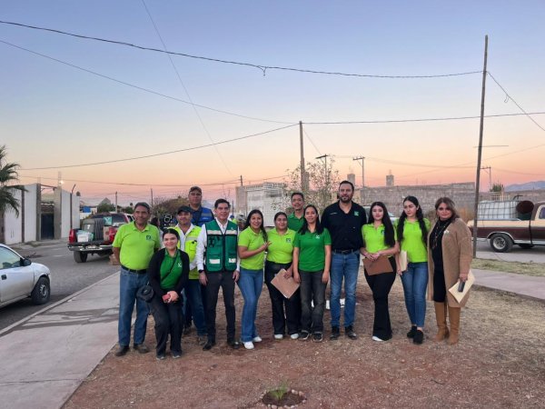 Camisetas Verdes siembran  más de 100 Árboles en el Parque de Rincónada de los Nogales