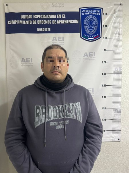 Cumplimenta AEI orden de aprehensión por abuso sexual en colaboración con la policía de Sonora