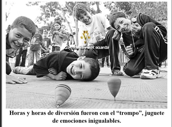 Crónicas de mis Recuerdos: Trompo y Yoyo, juegos de Antaño que Marcaron Época en la Niñez