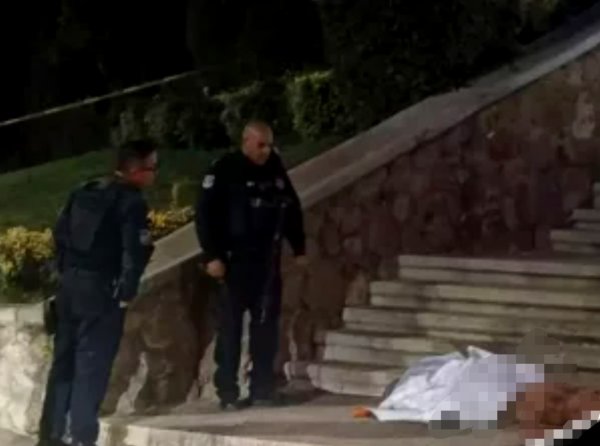 Dejan desmembrado en La Puerta del Tiempo de Parral