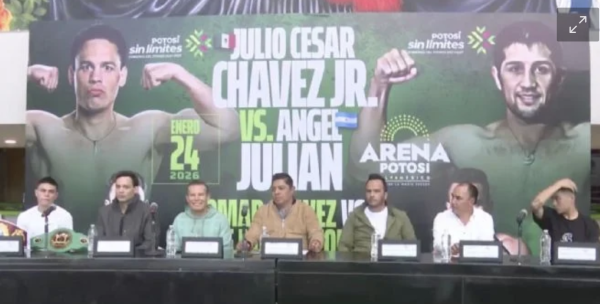 Julio César Chávez Jr., vinculado a proceso, peleará en México; así fue presentada la función