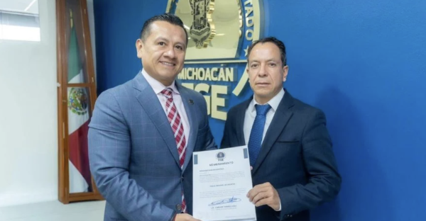 Nombran nuevo fiscal regional en Uruapan tras asesinato de Carlos Manzo