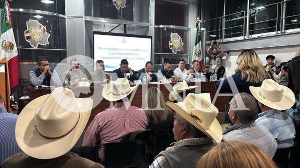 Cumple Congreso con diálogo de productores y  legisladores federales sobre Ley de Aguas Nacionales