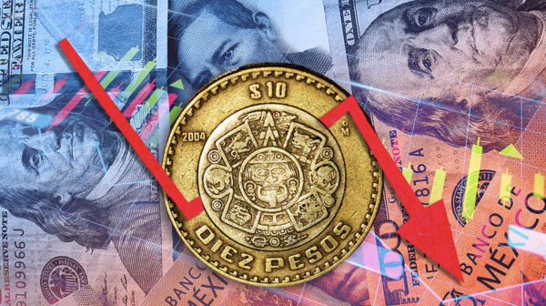 Peso mexicano se deprecia ante el dólar este viernes y anota pérdida semanal
