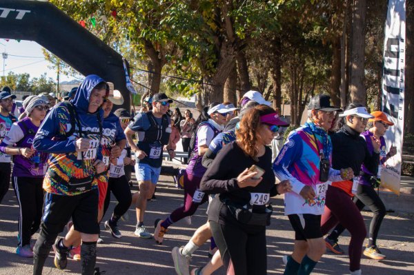 Más de 160 competidores en el Meoqui Trail Run 2025