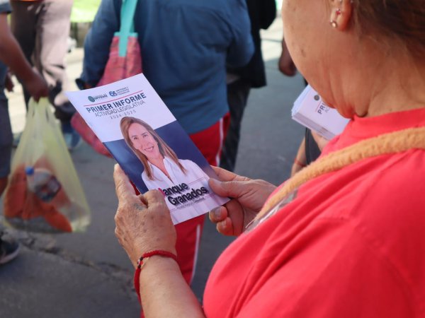 Difunde Manque Granados su primer informe como Diputada Federal