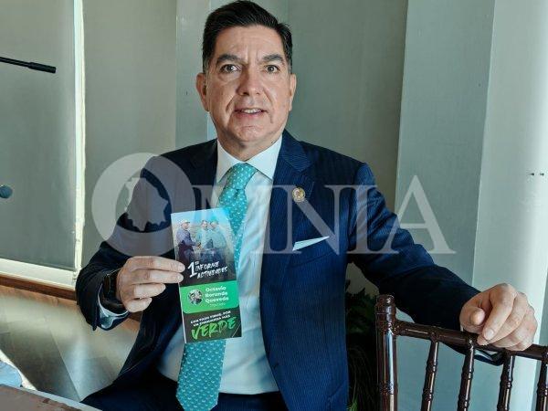 El trabajo honesto y callado es el que da resultados, el voto regresó al Partido Verde al Congreso: Octavio Borunda presenta 1er Informe