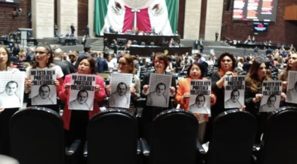 Diputadas exhiben a Cuauhtémoc Blanco como violentador