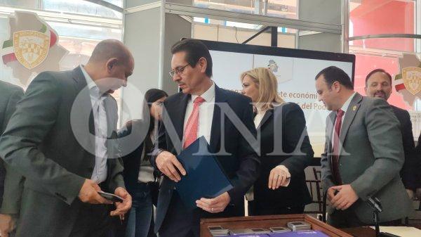 Encabeza Maru entrega del proyecto de presupuesto 2026 al Congreso; por 117 mil mdp y crédito de 3 mil mdp