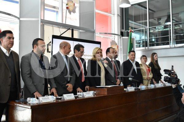 Recibe Congreso del Estado el Paquete Económico 2026