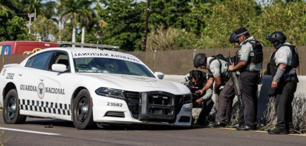 Grupo armado ataca una patrulla de la Guardia Nacional en carretera de Sinaloa