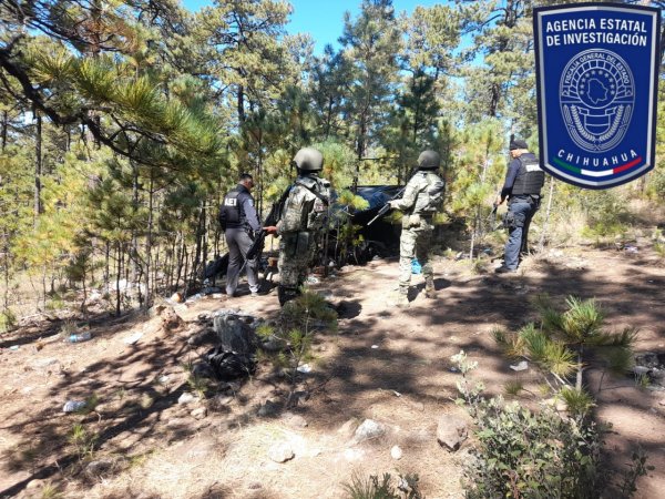 Destruye Célula BOI campamento delictivo en Guachochi