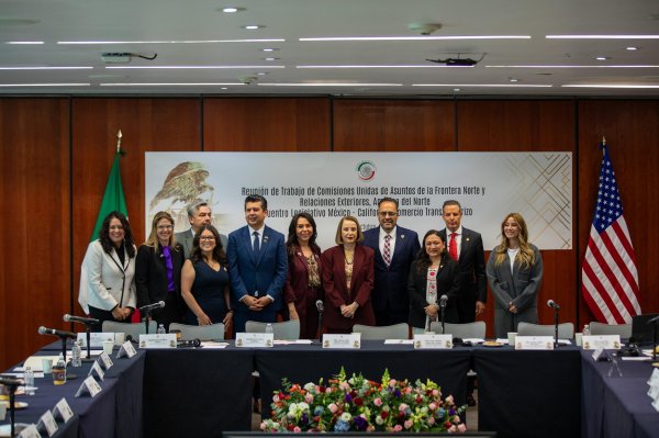 Celebran Encuentro Legislativo México-California: Comercio Transfronterizo en el Senado