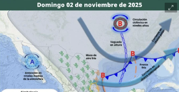 Masa de aire polar cubrirá el país en Día de Muertos; así pegará el frío de viernes a lunes