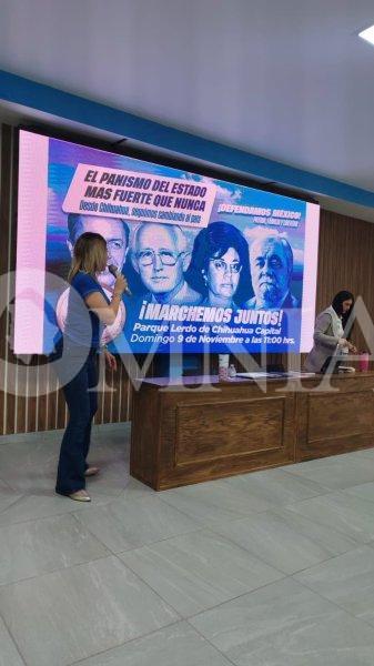 Encabezarán Maru y Jorge Romero marcha del relanzamiento del PAN en Chihuahua