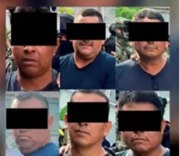 Detienen a seis policías de Tabasco señalados de pertenecer a La Barredora