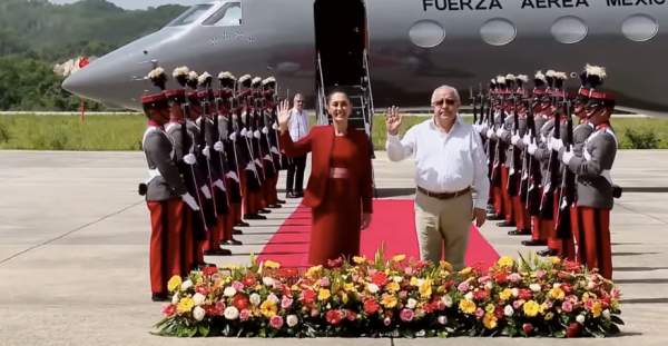 Sheinbaum utiliza flota militar para giras; hasta 17 aeronaves participan en sus traslados